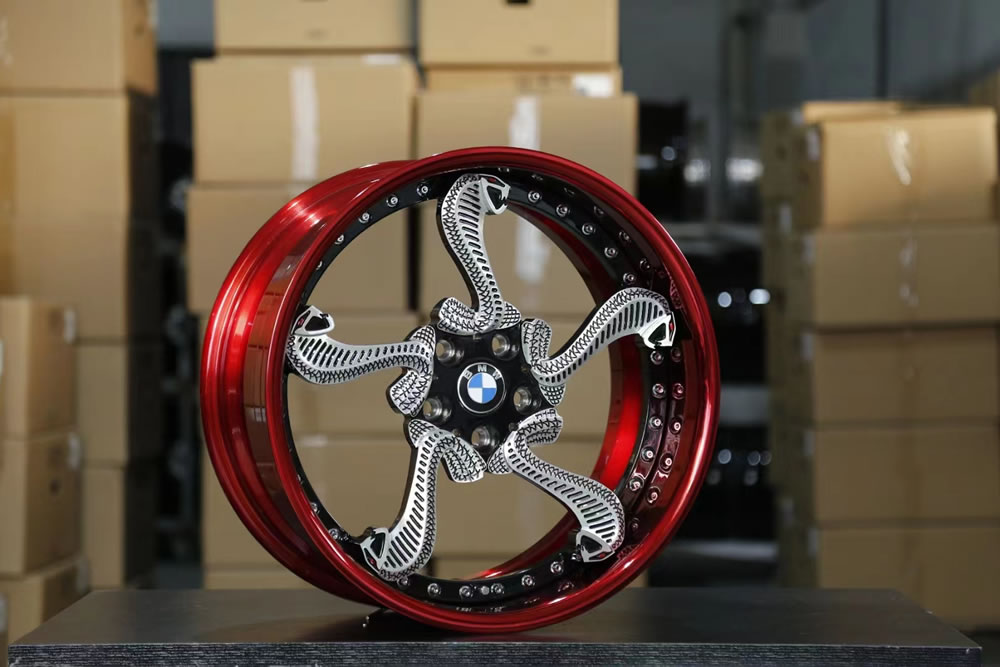 Customized Forged Alloy Wheels Special Outlook Snake